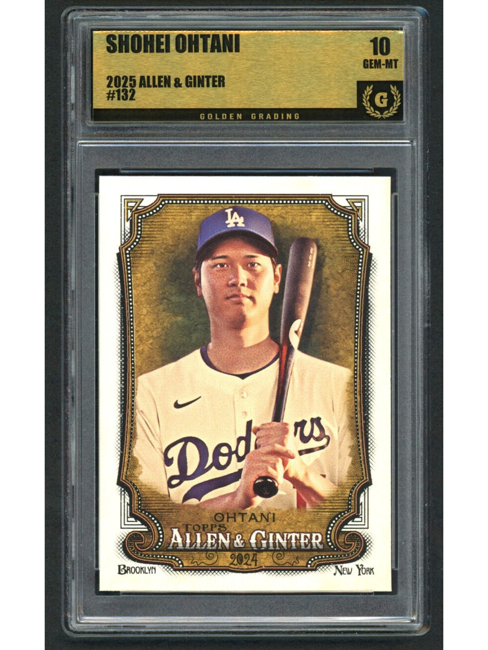 2025 Topps Allen & Ginter Shohei Ohtani 132 Dodgers Graded Gem Mint 10